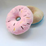 Donut Dog Toy (pink, blue or brown)