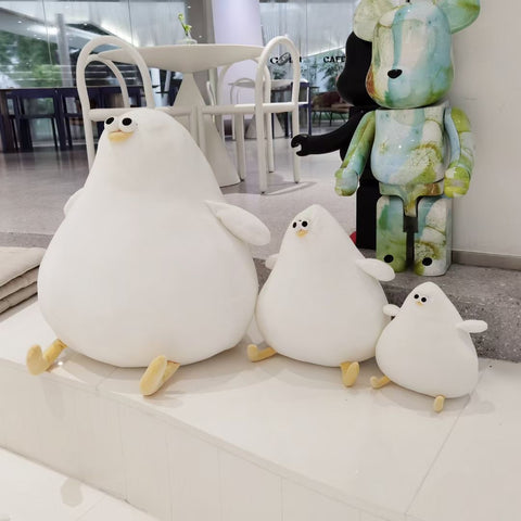 Fat Seagull Plush Stuffed Toy